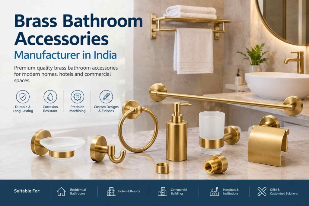 Brass bathroom accessories manufacturer